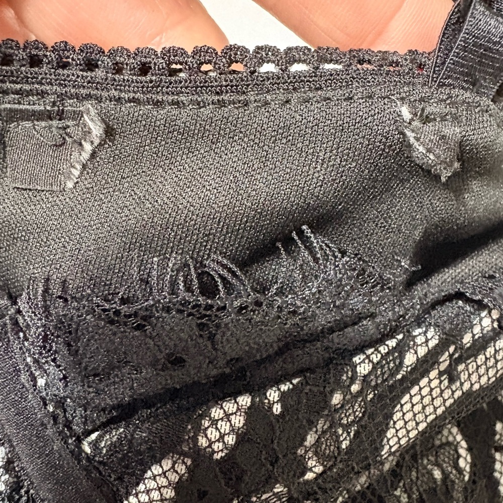 Mesh Body con Semi Sheer Black White Zebra Print Dress w Bustier Type Lace Top - Picture 13 of 13